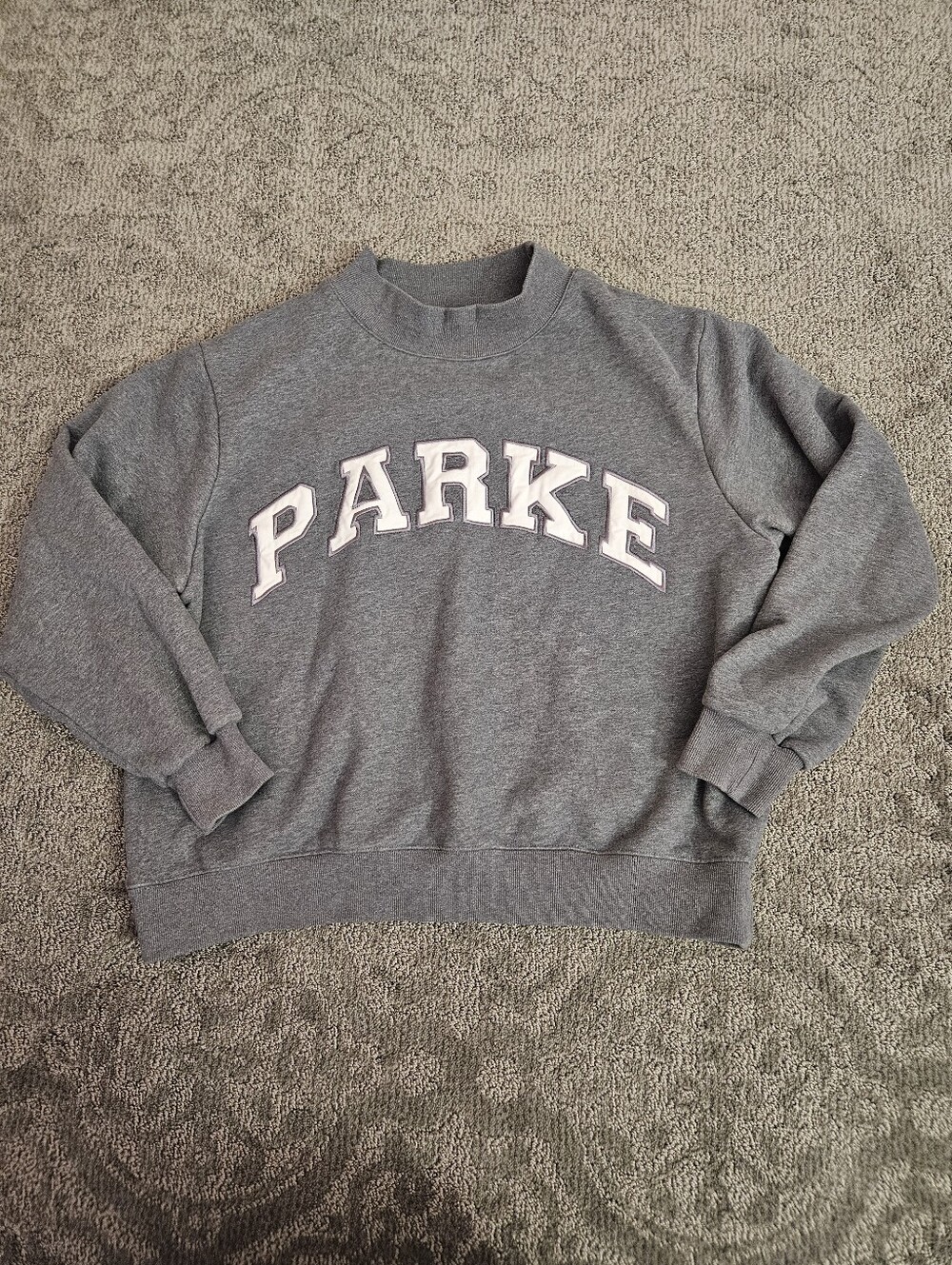 Parke Mockneck Sweatshirt L/XL